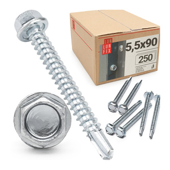 Bohrschrauben 5,5x90 250stk.