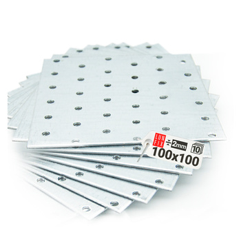 Flachverbinder 100x100 x 2mm 10 Stk