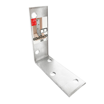 Stuhlwinkel Konstruktionswinkel 60x60x20x2 mm