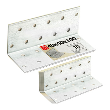 Winkelverbinder 40x40x100x2 10 Stück