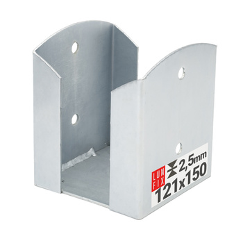 Pfostenträger 121x150x2,5 mm