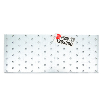 Flachverbinder 300x120x2mm Lochplatte 1 Stk