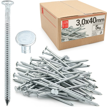 Rillennagel 3x40 5kg verzinkter