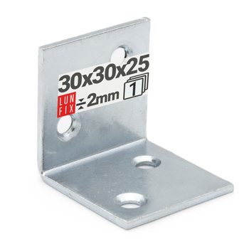 Winkelverbinder 30x30x25x2 1 Stück