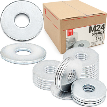 groß Unterlegscheiben M24 - DIN 9021 1kg