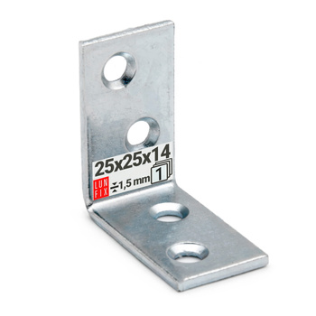 Stuhlwinkel Konstruktionswinkel 25x25x14x1,5 mm 1 Stück