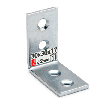 Stuhlwinkel Konstruktionswinkel 30x30x17x2 mm