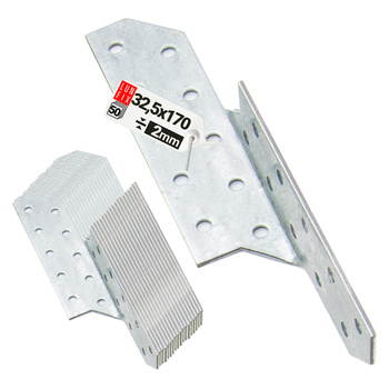 Sparrenpfettenanker 32x170mm Rechts 50er Set