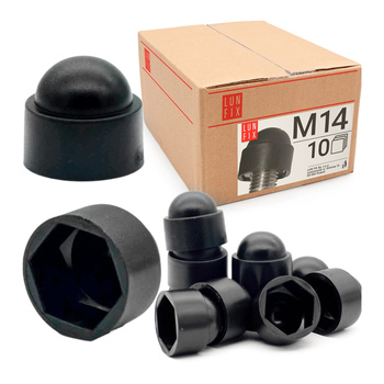 Schraubenkappe Shwarz M14 10 Stuck