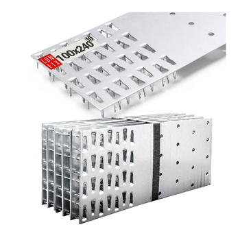 Nagelplatte 100x240x1,3mm Flachverbinder 10 Stk