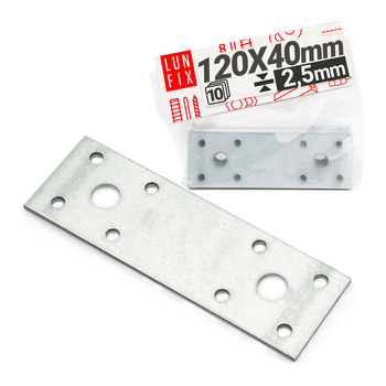 Flachverbinder 120x40x2,5mm 10er Set