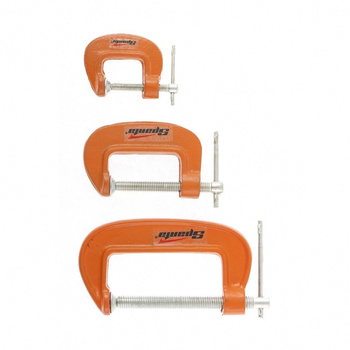 Ścisk stolarski typu G zestaw 3szt. 25/50/75mm