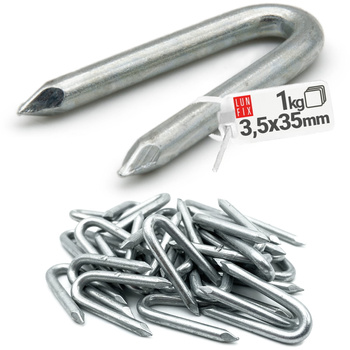 Krampen 3,5x35 1 kg (ca.210 Stk.)