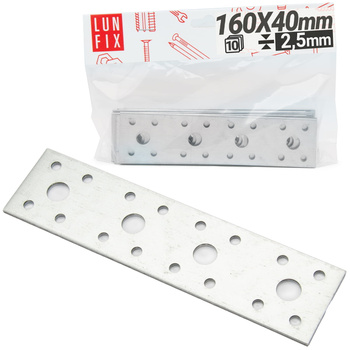 Flachverbinder 160x40x2,5mm 10er Set