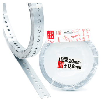 Lochband 20x0,8mm 10m