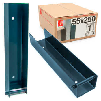 Ceownik do podmurówki 55x250 mm mocowanie uchwyt 1szt.