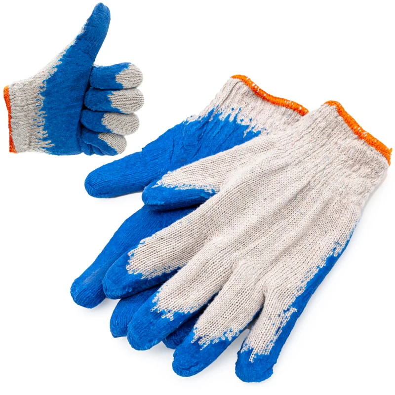 Arbeitshandschuhe blaue Größe L