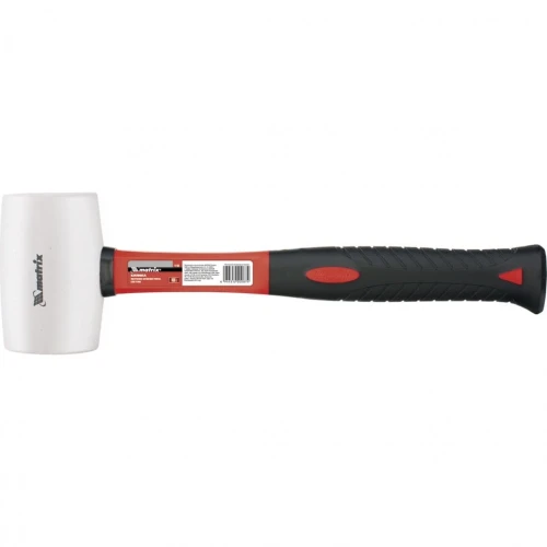Gummihammer Pflasterhammer 60 mm 450 g Weiß Gummi