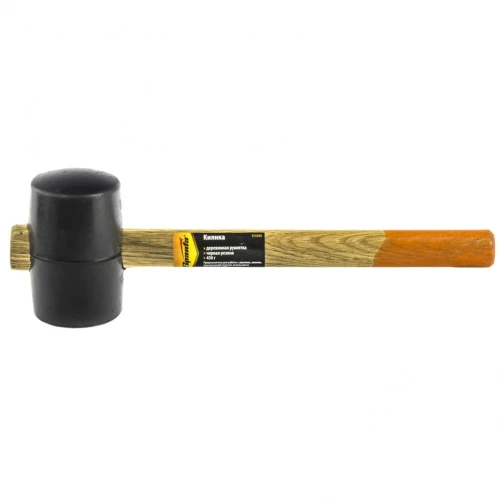Gummihammer Pflasterhammer 60 mm 450 g Schwarz Gummi