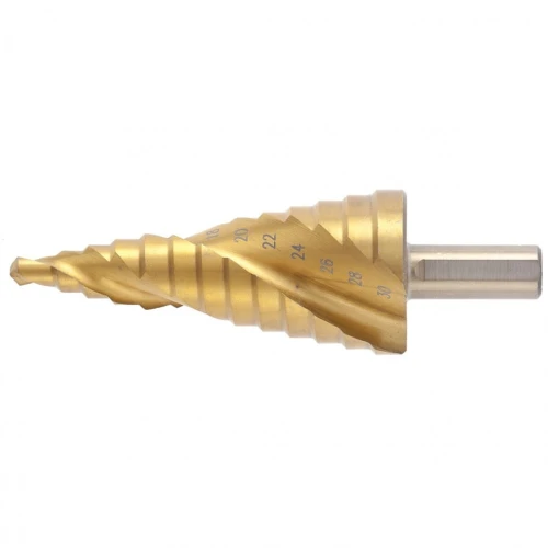 Stufenbohrer 6-30 mm für Metall HSS abgestuft