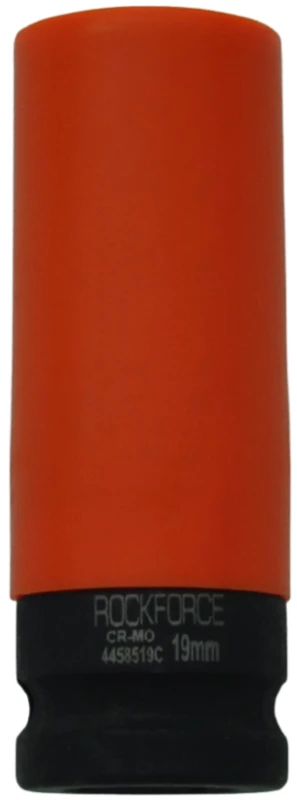 Tiefe Felgen-Stecknuss mit Schutzhülse 19 mm