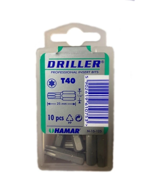 TORX Schrauberbit TX40 25 mm