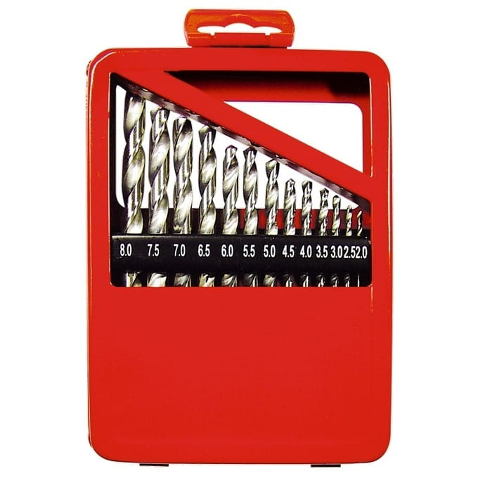 Metallbohrer-Set 19 Stück 1-10 mm Zylinderschaft MTx 723889