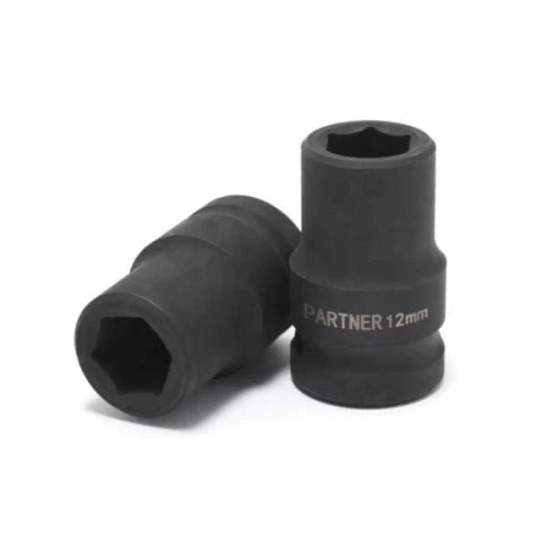Kraft-Stecknuss 1/2" 21 mm 6-kant, Länge 38 mm