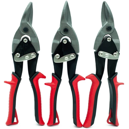 Blechschere 250 mm links rechts gerade 3 Stück