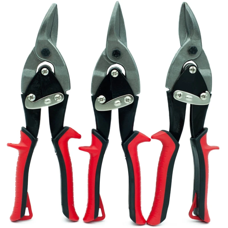 Blechschere 250 mm links rechts gerade 3 Stück