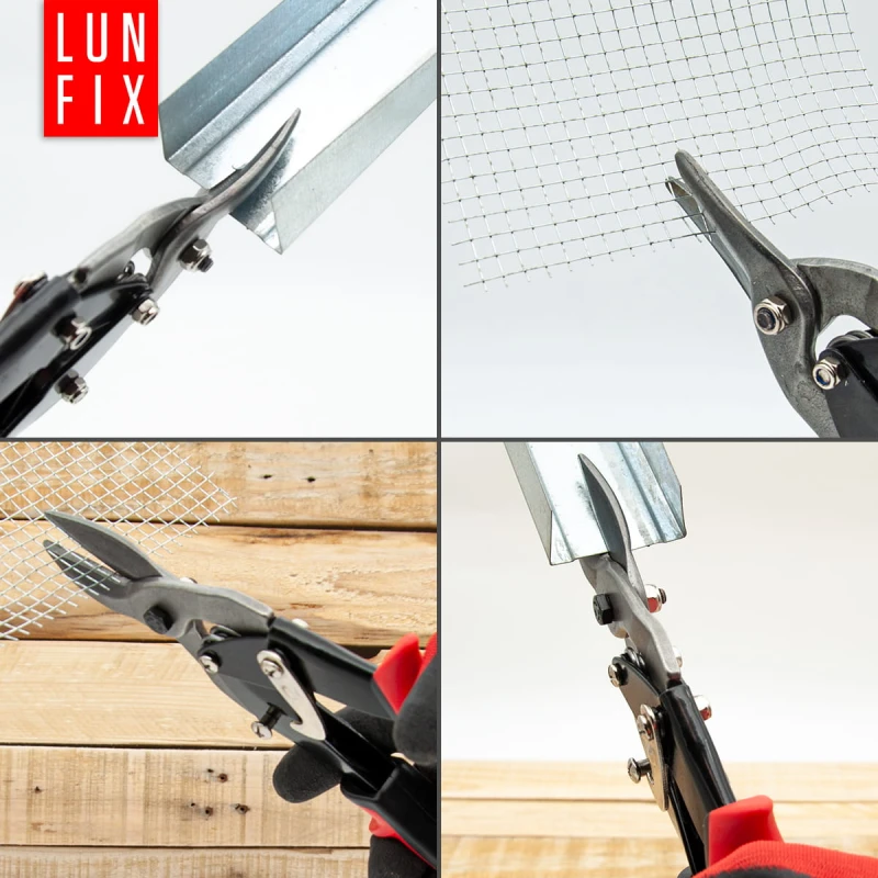 Blechschere 250 mm links rechts gerade 3 Stück