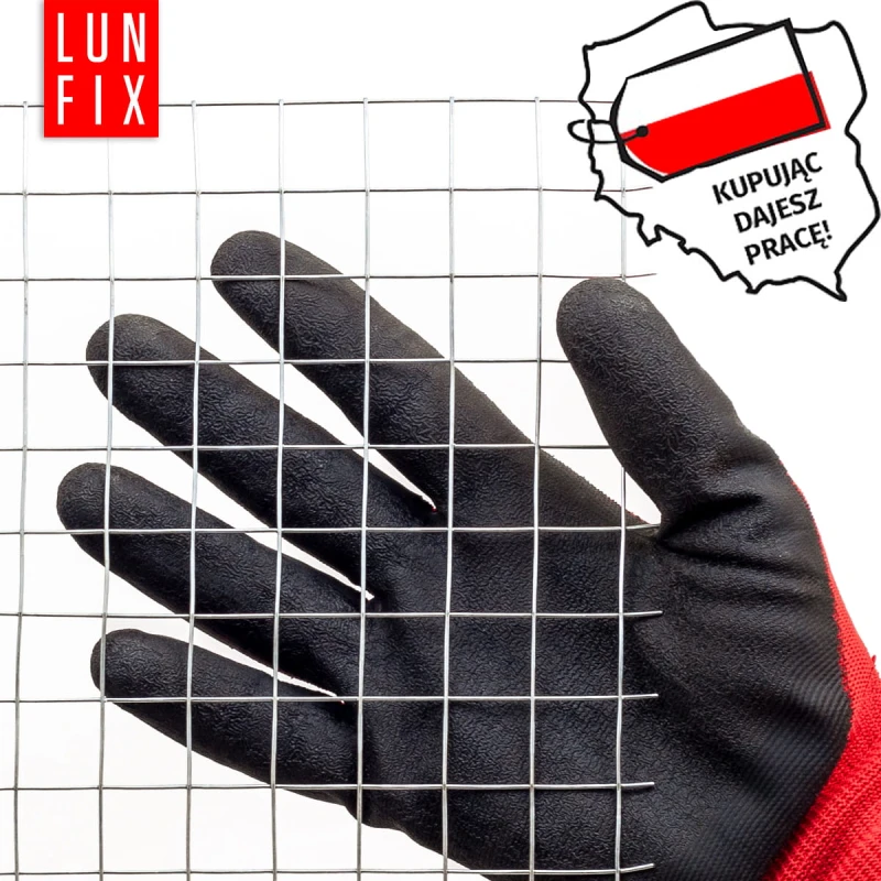 Volierendraht Hühnerdraht Verzinkt H1m L25m Maschenweite 19x19mm Ø1,4mm