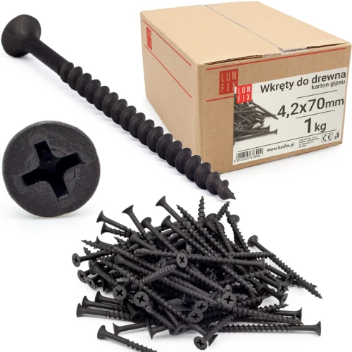 Schnellbauschrauben 4,2 x 70 mm 1Kg 210 Stück