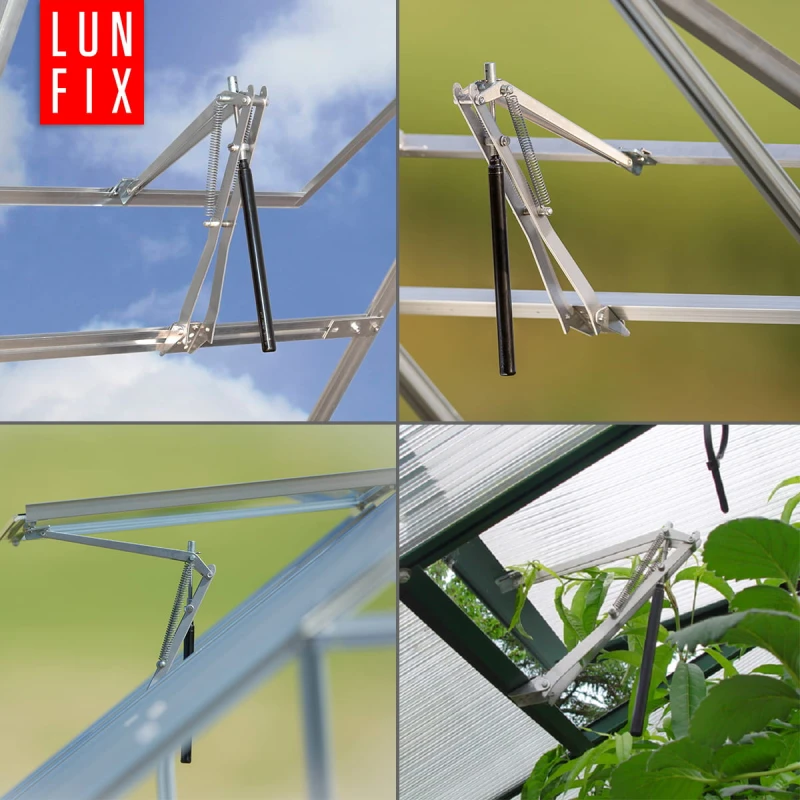Automatischer Fensteröffner für Gewächshaus, thermisch