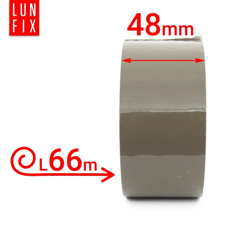Braunes Verpackungsband aus Acryl 48mm/66m