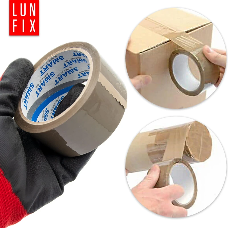 Braunes Verpackungsband aus Acryl 48mm/66m