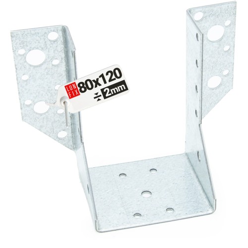 Balkenschuh Typ A 80x120 mm