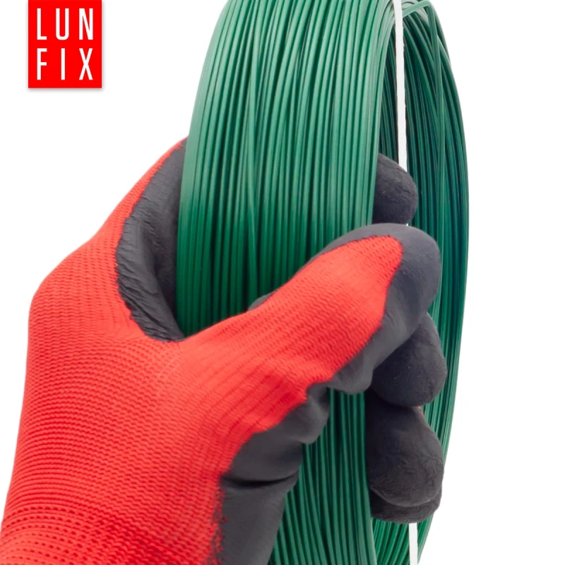 Spanndraht Gartendraht Grün Verzinkt und PVC 100m Ø2,6mm