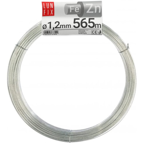 Bindedraht verzinkt Rödeldraht 530m Ø1,2mm 1kg