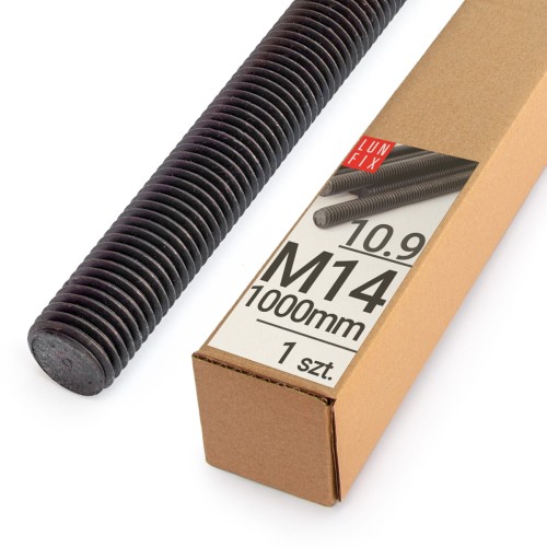 Gewindestange M14 x 1000 mm, 1 Stück | Festigkeitsklasse 10.9 | DIN 975