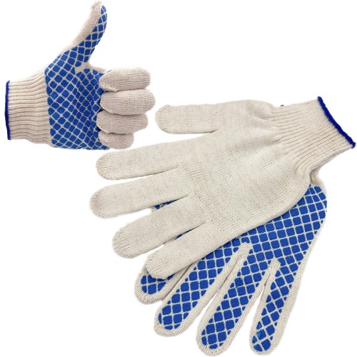 Baumwoll-Arbeitshandschuhe Größe L