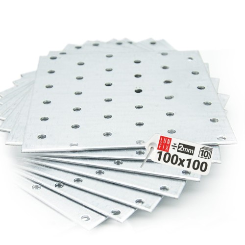 Flachverbinder 100x100 x 2mm 10 Stk