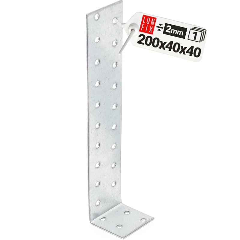 FlachstahlBetonanker 200x40mm Materialstärke 2 mm