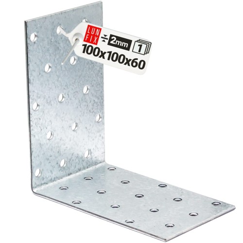 Winkelverbinder 100x100x60x2 1 Stück