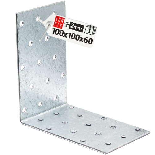 Winkelverbinder 100x100x60x2 1 Stück