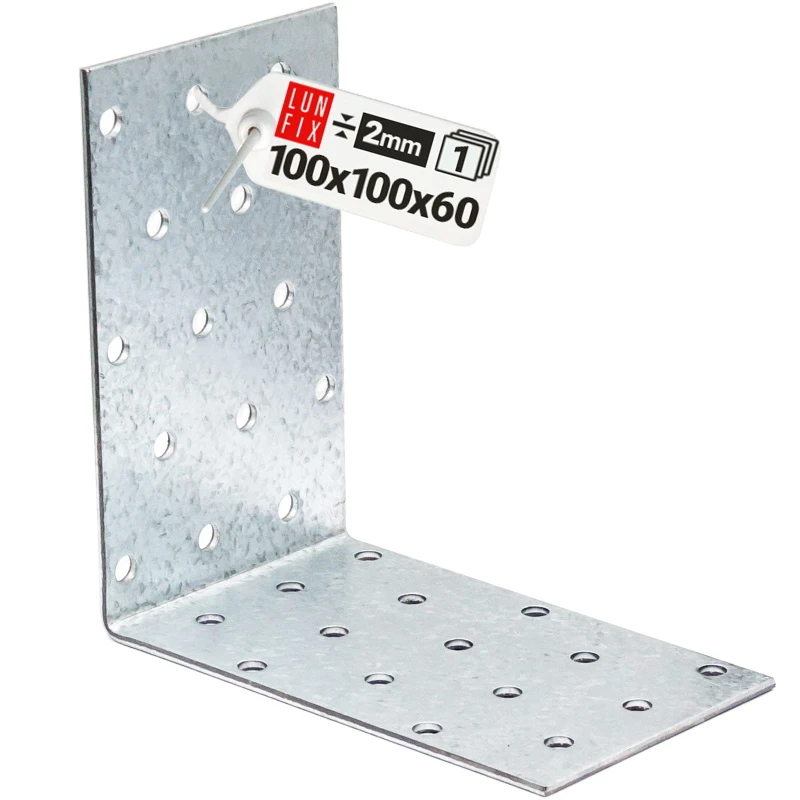 Winkelverbinder 100x100x60x2 1 Stück