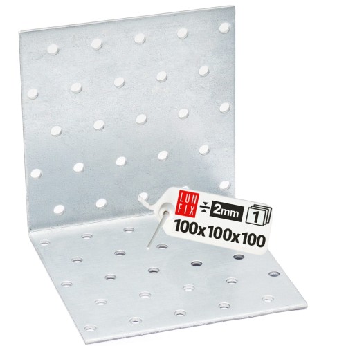 Winkelverbinder 100x100x100x2 1 Stück