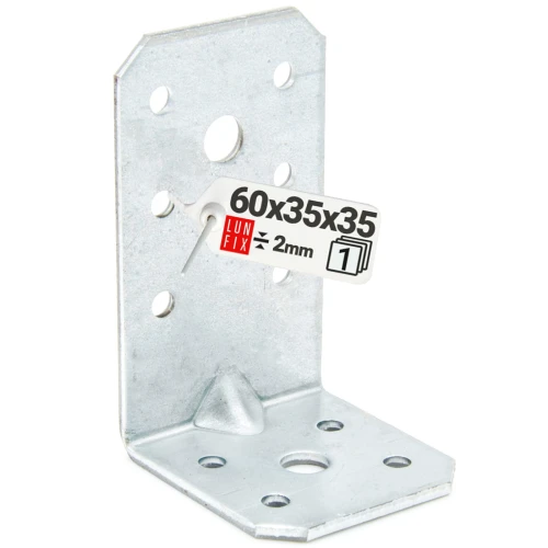 Winkelverbinder Lochplattenwinkel 60x35x35x2