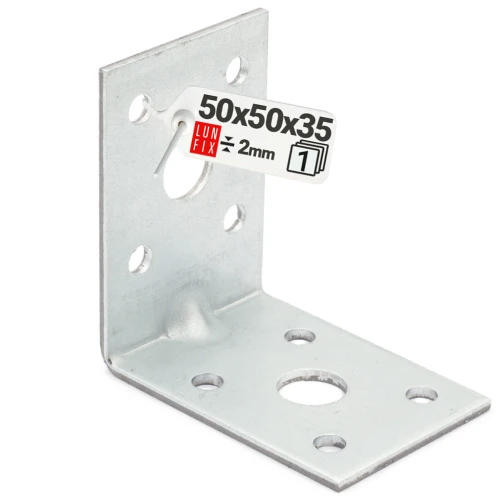 Winkelverbinder Lochplattenwinkel 50x50x35x2