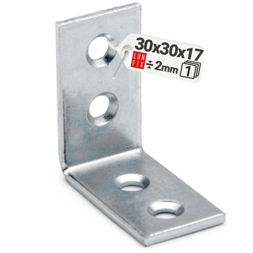 Stuhlwinkel Konstruktionswinkel 30x30x17x2 mm